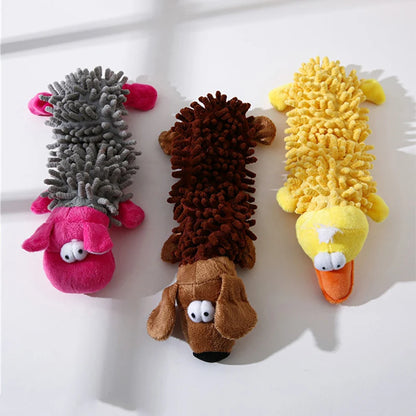 Dog Animal Shape Squeaky Plush Toy