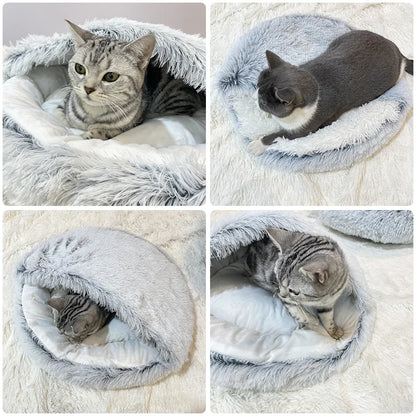 Cat Round 2 In 1 Warm Nest bed