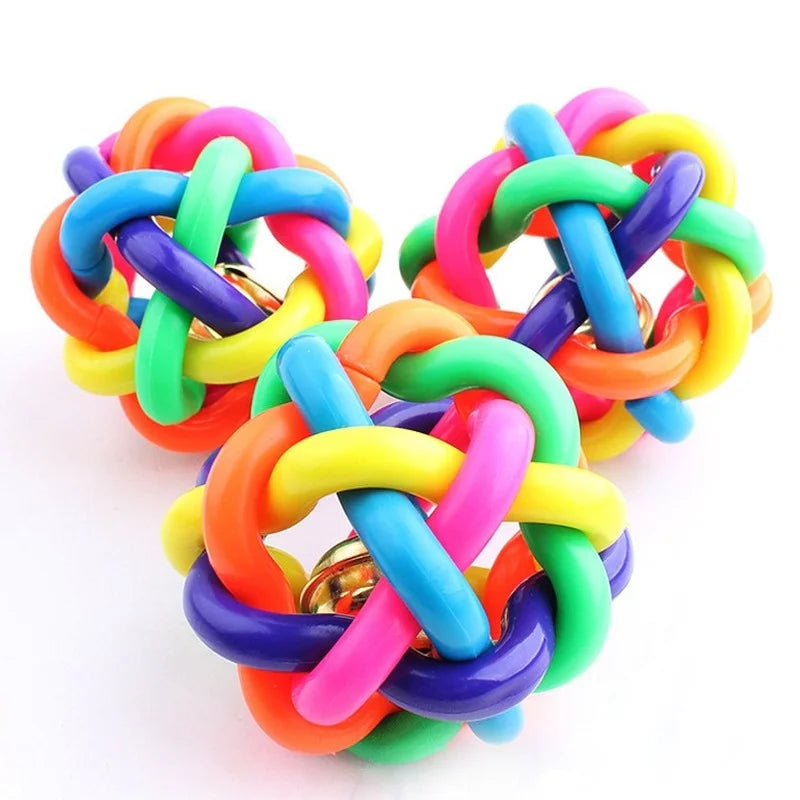 Dog Colorful Chew Ball Toy