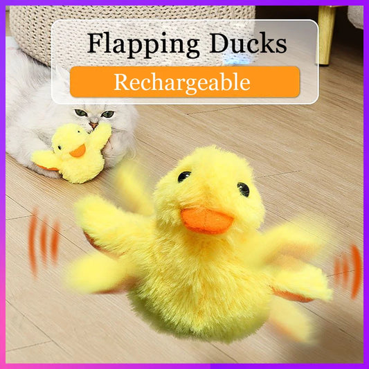 Cat Flapping Duck Interactive Toy