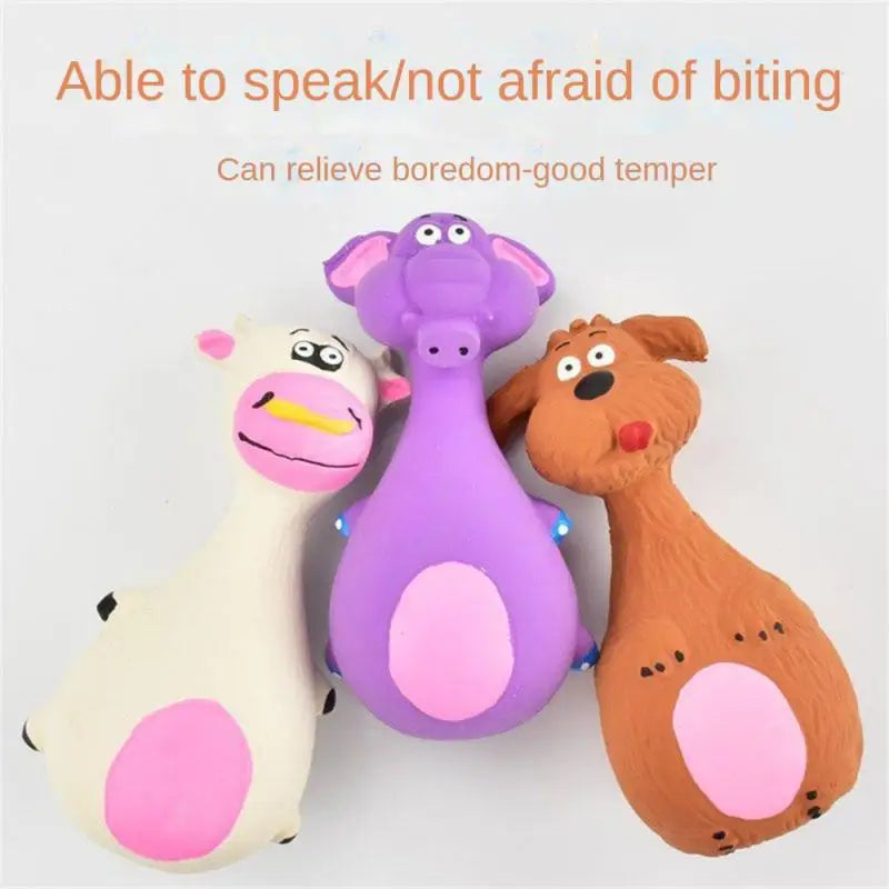 Dog Sound Squeaky Elephant Toy