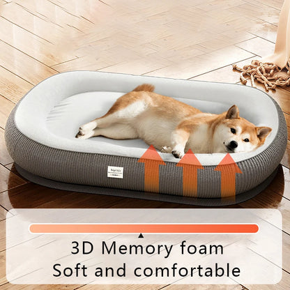 Winter Warm Dog Memory Foam Bed