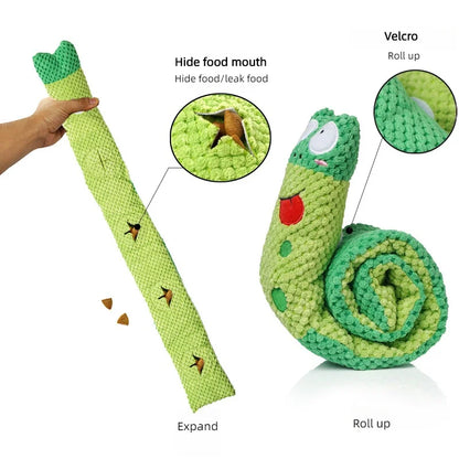 Dog Feeder Interactive Plush Toy