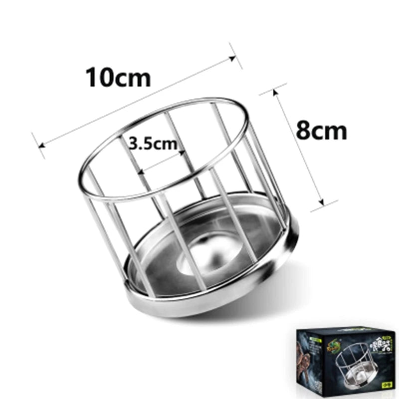 Stainless Steel Tortoise Feeder