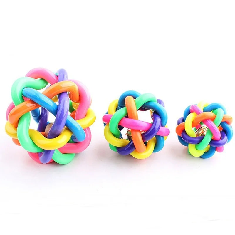 Dog Colorful Chew Ball Toy