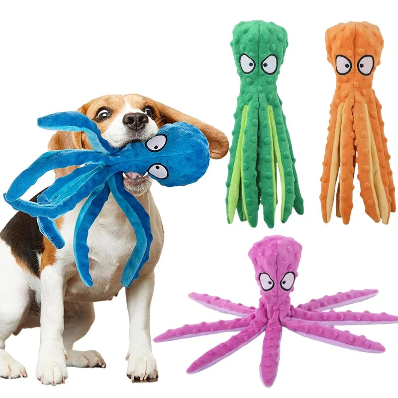 Dog Octopus Skin Shell Plush Toy