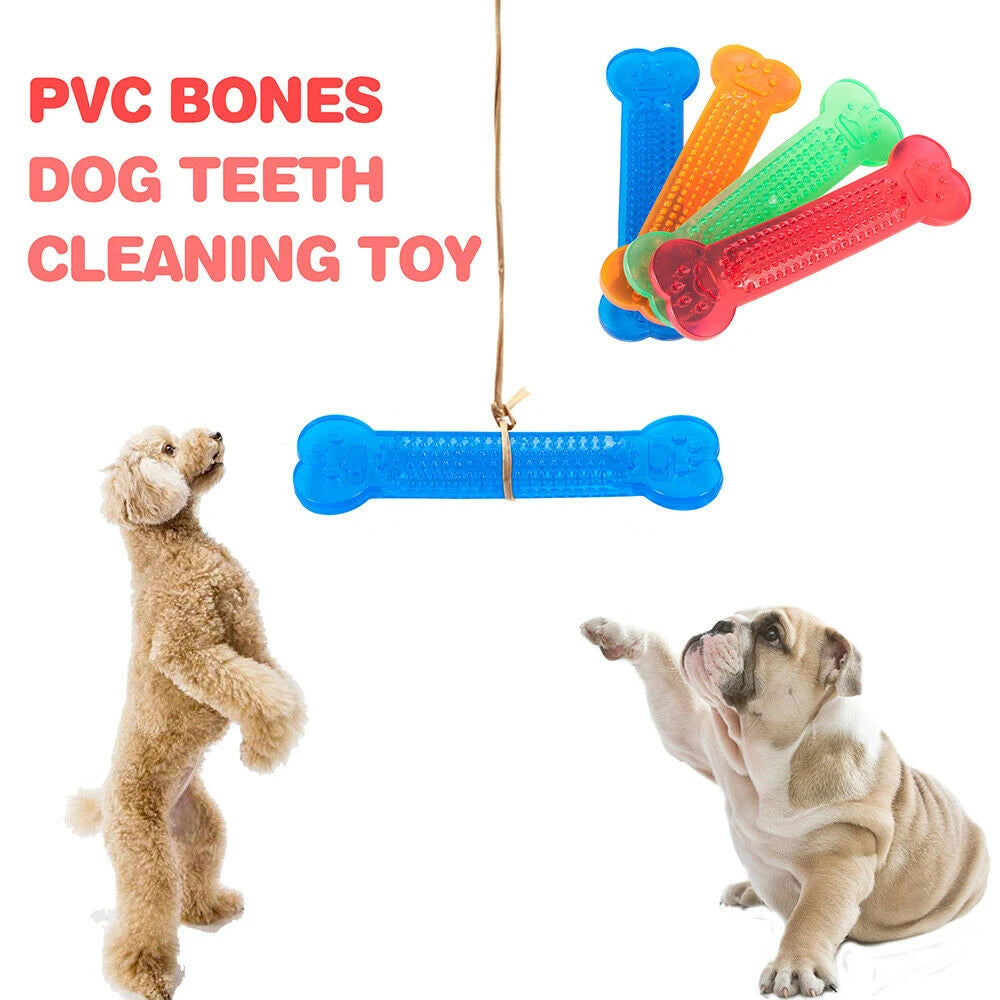 Dog Rubber Bone Chew Toy