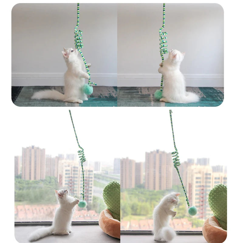 Cat Interactive Hanging Teaser Toy