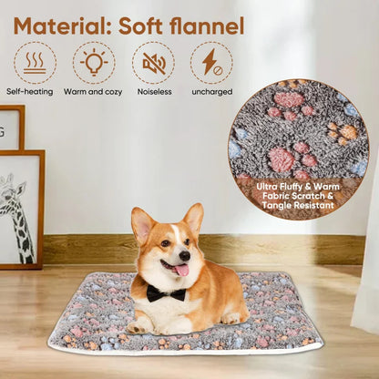 Flannel Thickened Dog Bed Mat