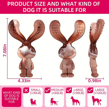 Dog Nylon Rabbit Shaped Chew Toy