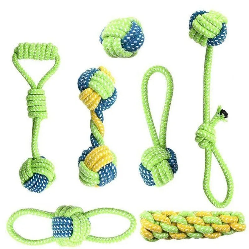 Dog Cotton Rope Ball Toy