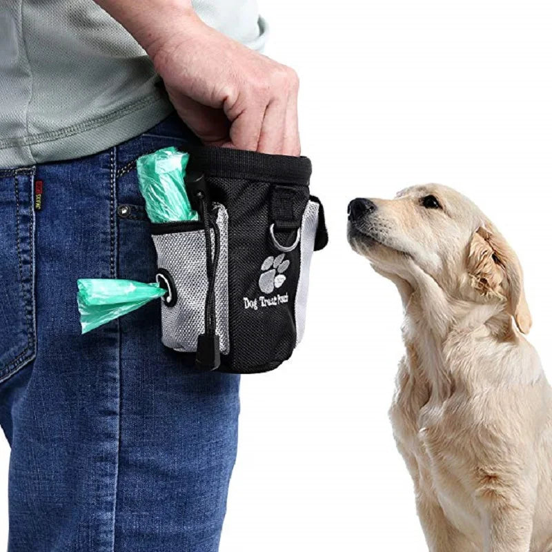 Portable Dog Trainer Treat Bag