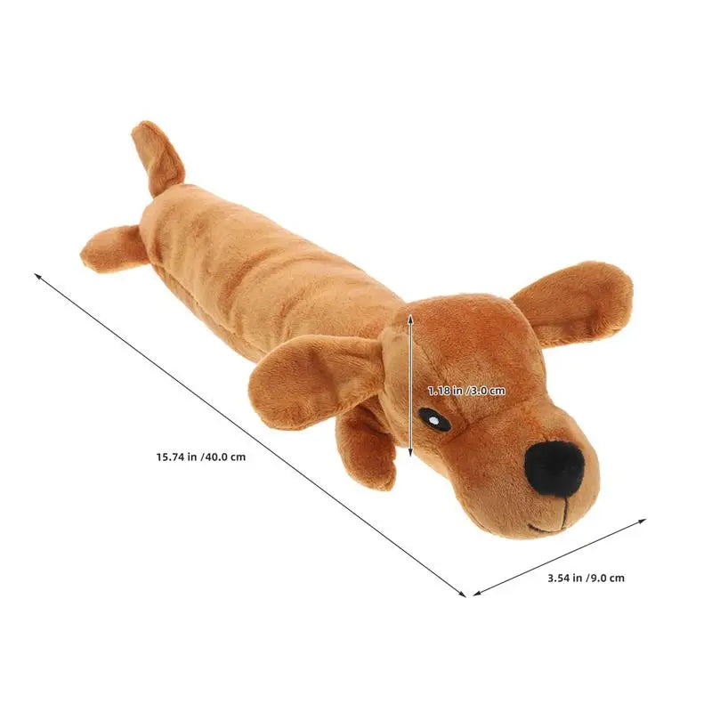 Dog Chew Biting Sound Plush Toy