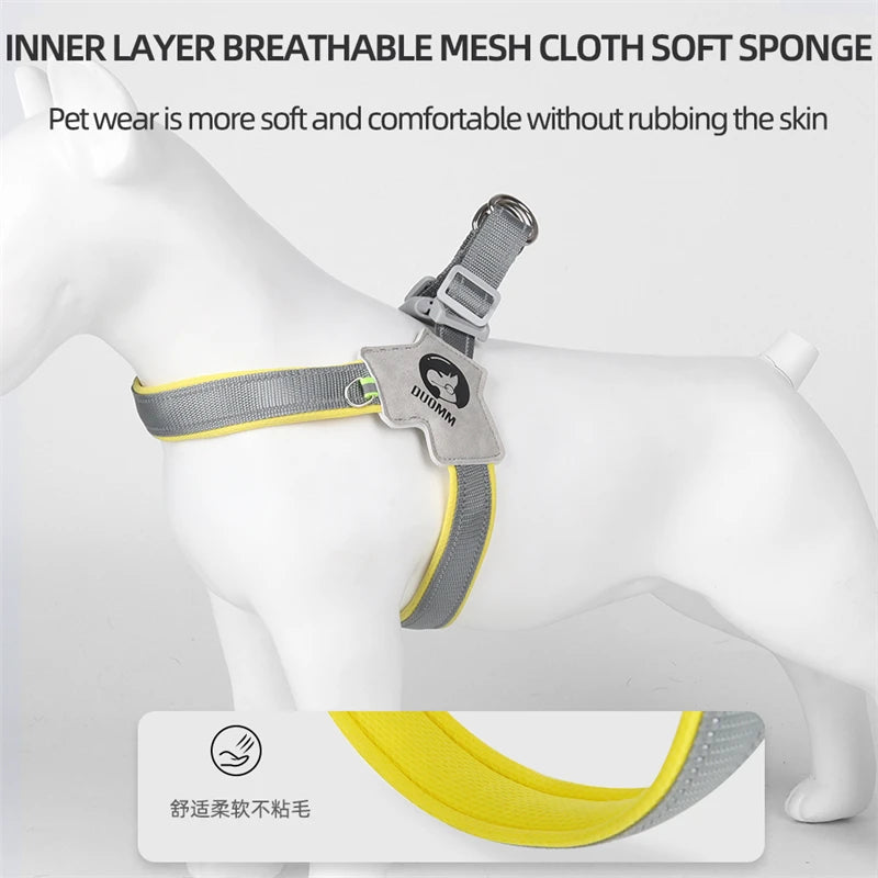 Reflective Dog Saddle Style Harness