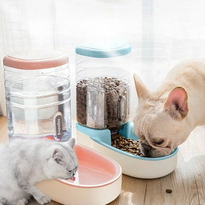 Automatic Dog Food Water Dispenser