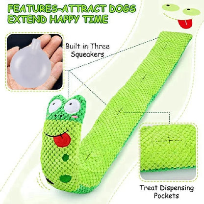 Dog Feeder Interactive Plush Toy