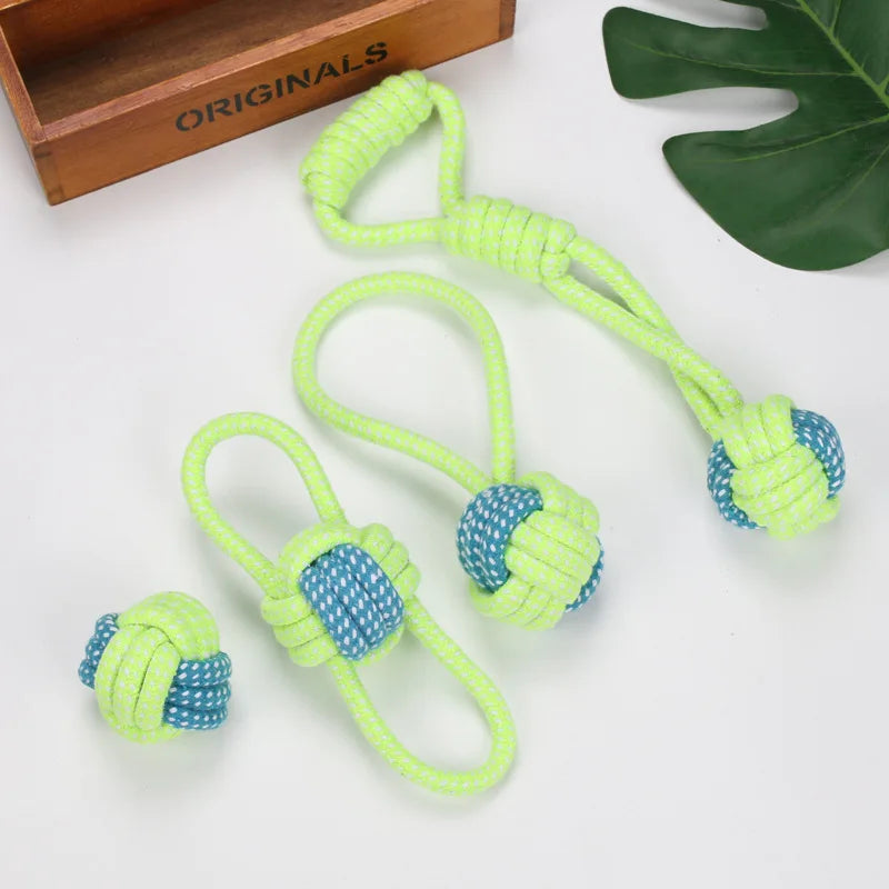 Dog Cotton Rope Ball Toy