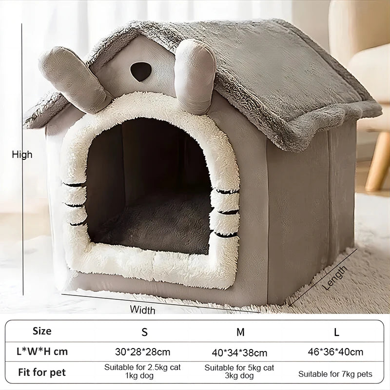 Soft Pet Warm Tent Kennel