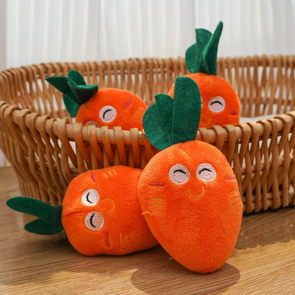 Pet Carrot Shape Plush Toy