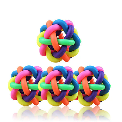 Dog Colorful Chew Ball Toy