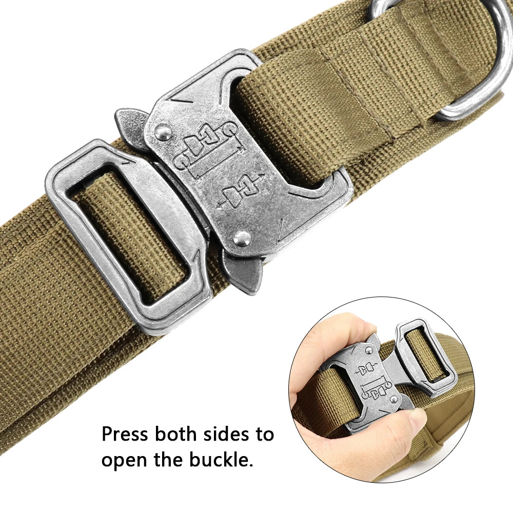 Durable Military Tactical Dog Collar