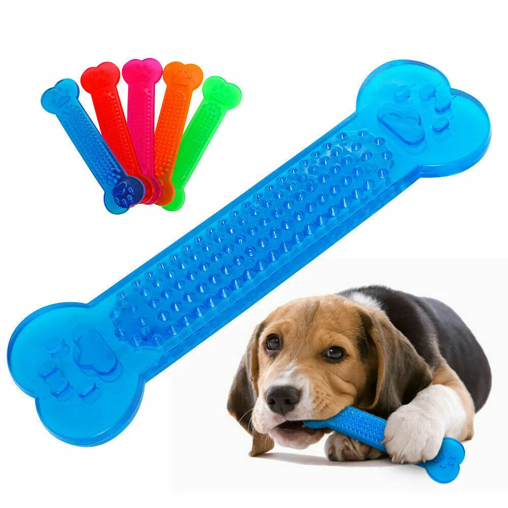 Dog Rubber Bone Chew Toy