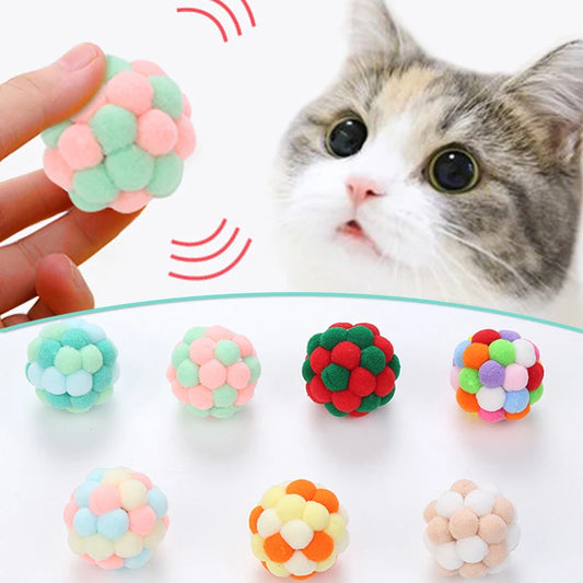 Cat Balls Mouse Cage Teaser Toy