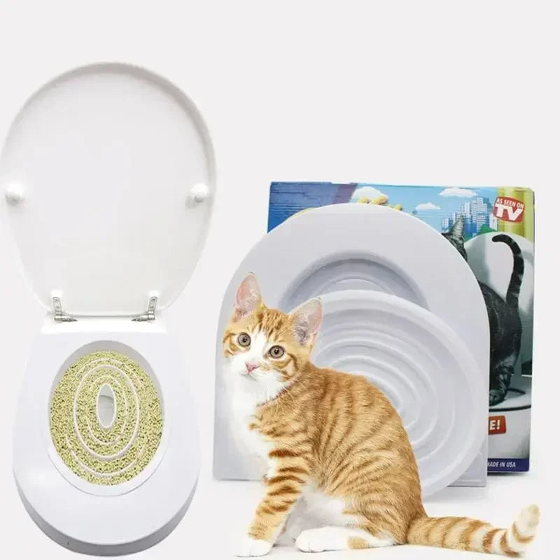 Kitten For Reusable Pet Litter Trainer Potty