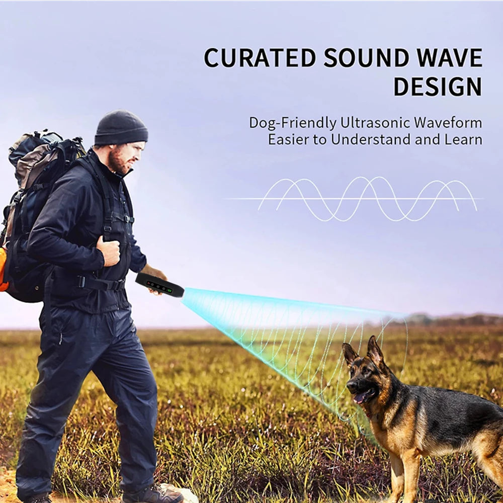 Ultrasonic Dog Anti Barking Training Device