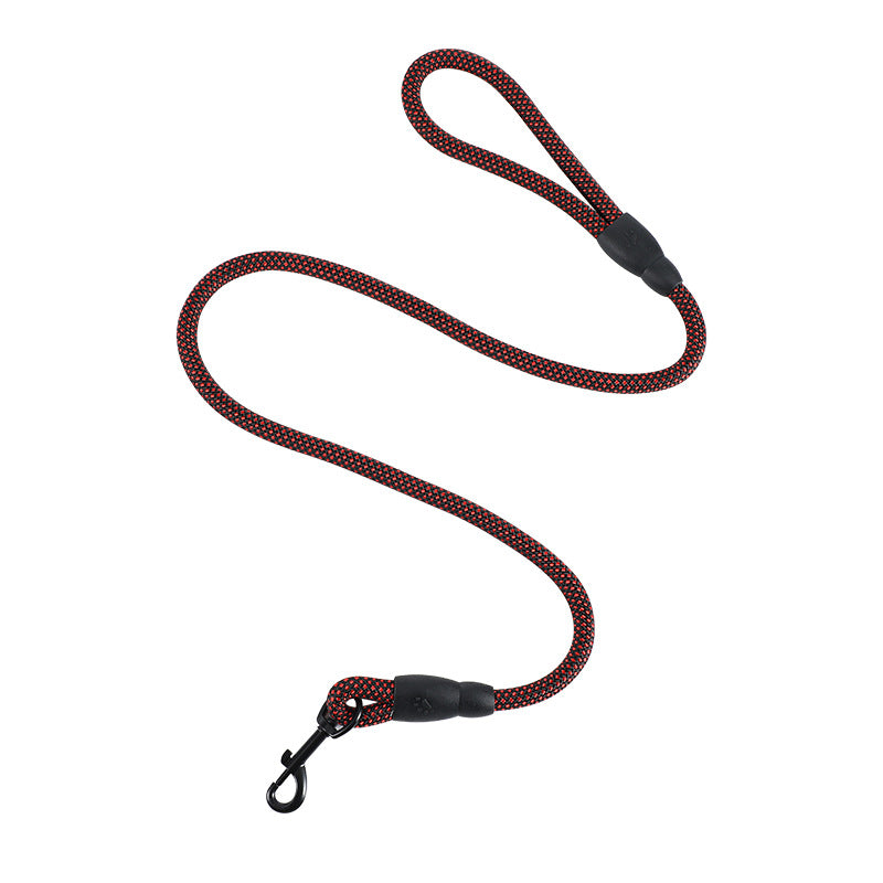 Adjustable Nylon Woven Pet Leash, Rope Style Leash