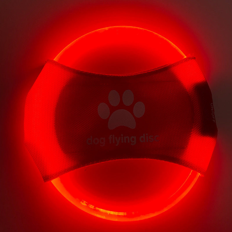 LED Luminous Flying Disk for Pets